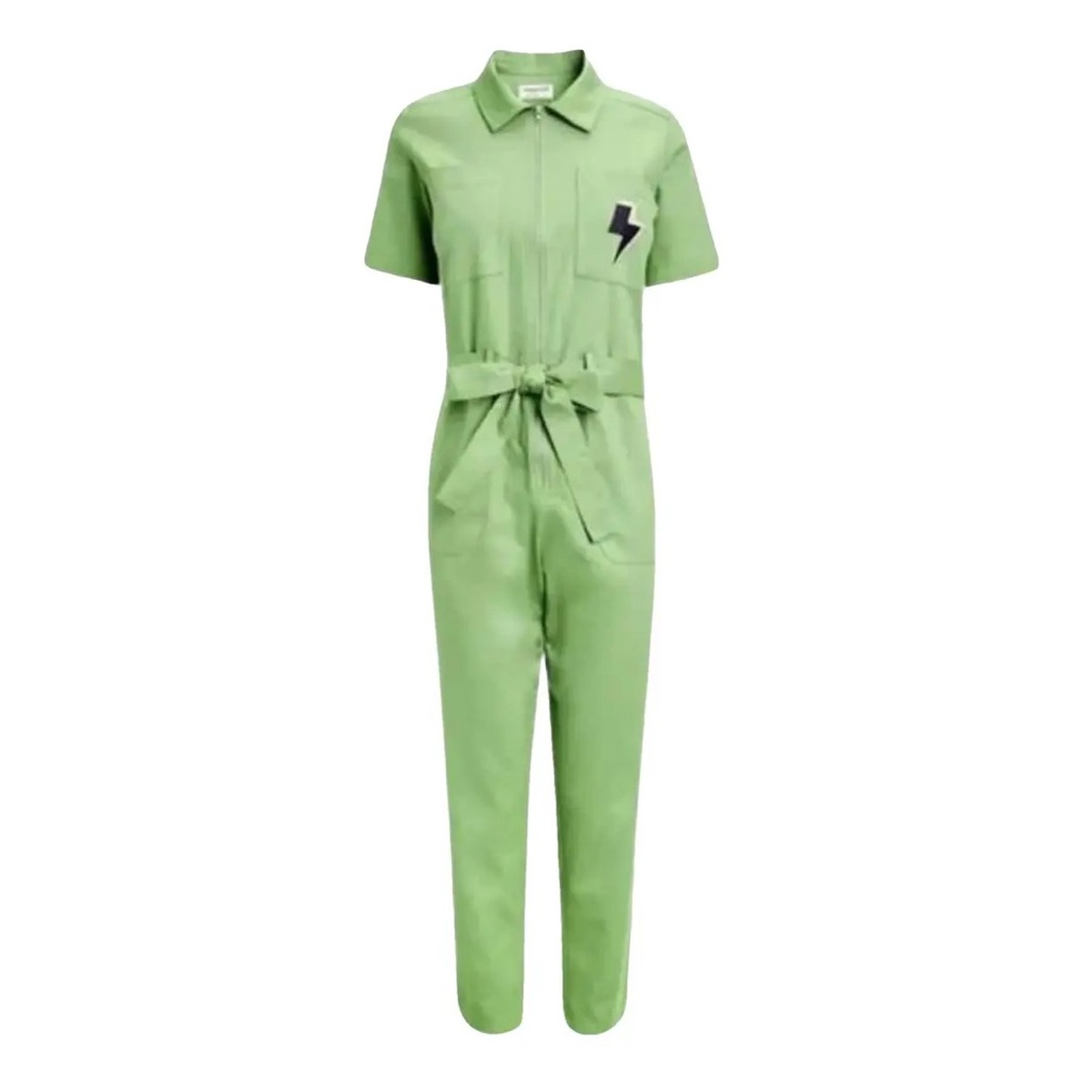 Green Short-Sleeve Boilersuit | size 12